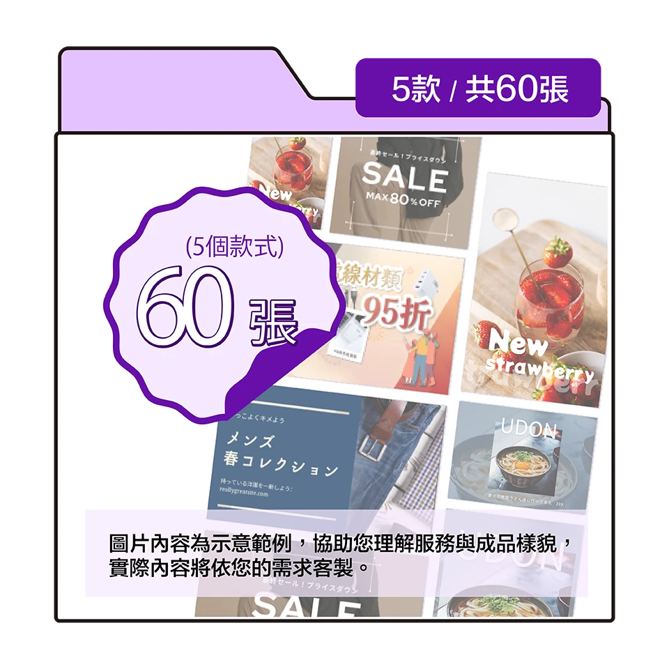 5款 單版、雙版、三版尺寸【圖片檔