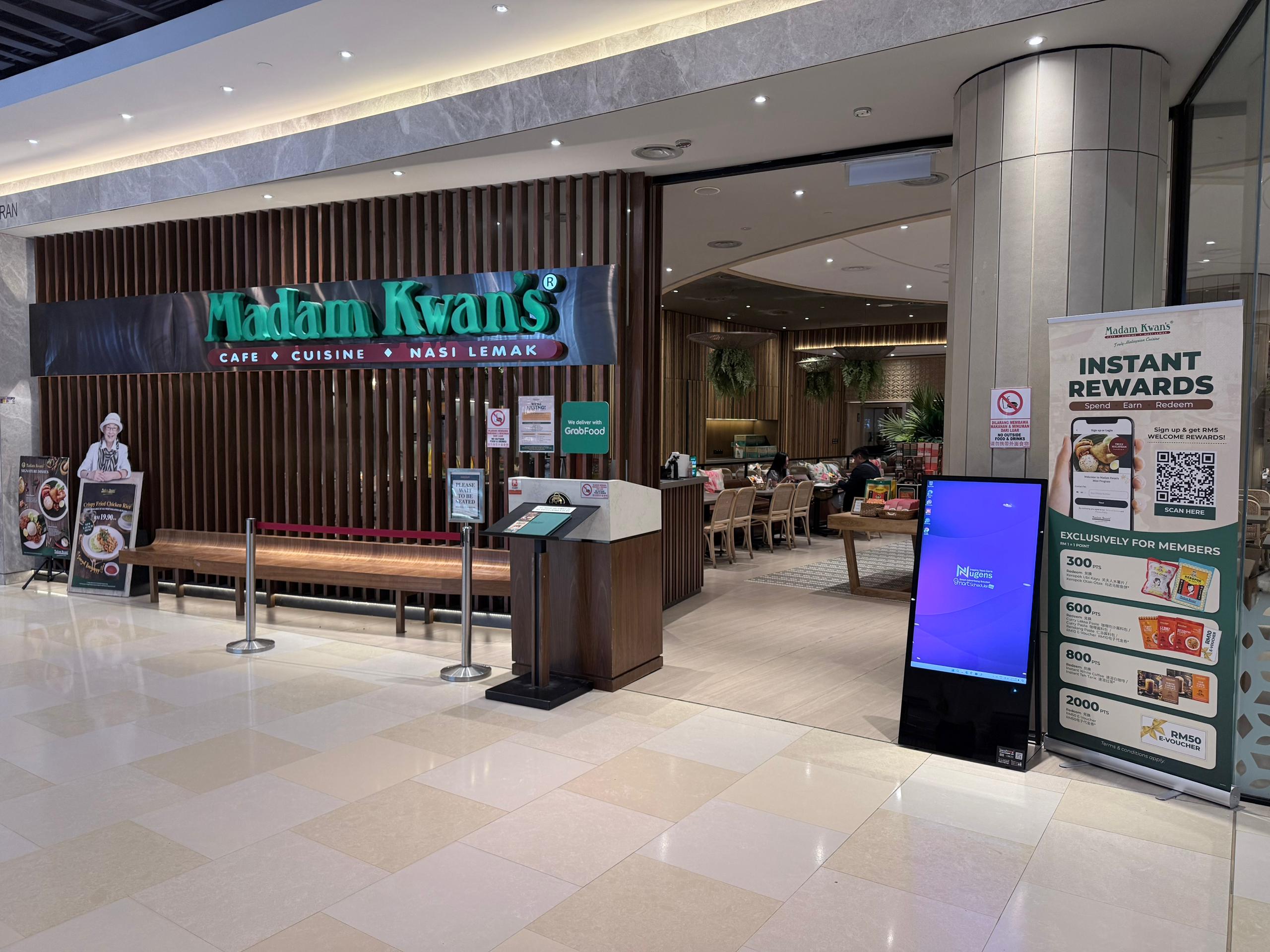 Madam Kwan’s｜Pavilion KL 數位看板案例