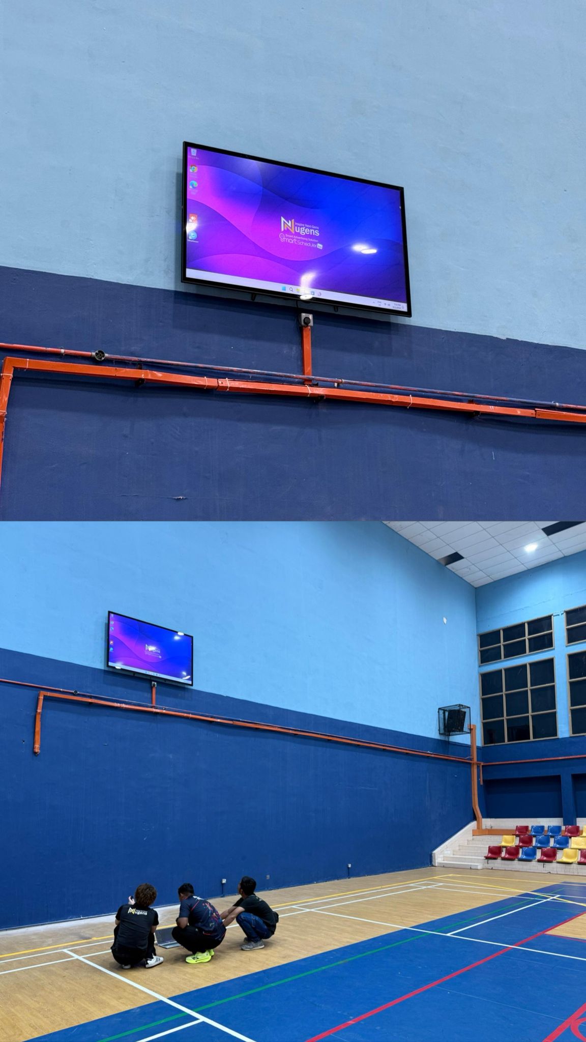 NAVY GYM 數位看板案例